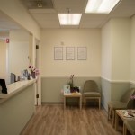 Waiting area and receiving area