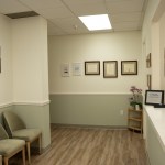 Waiting area and receiving area